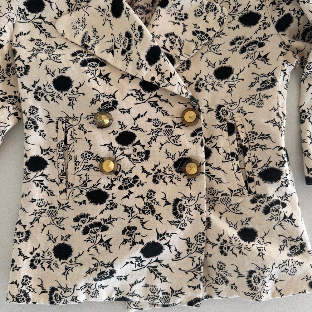 Erica Tanov Vincent coat in Thistle